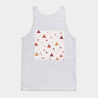 Scattered Triangle Pattern Tank Top